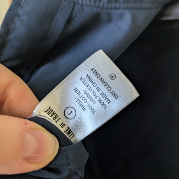 Line Of Trade Men Brown Lightweight Reversible Shirt Jacket - Size L - Picture 3 of 4